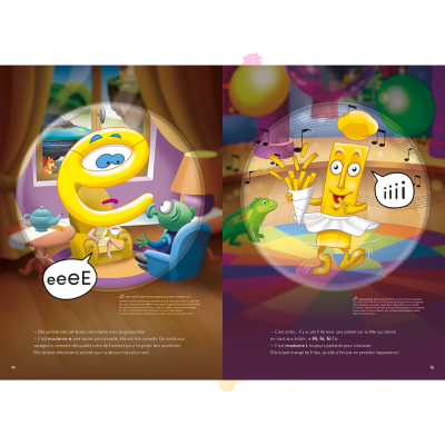 Mon grand livre du conte Les Alphas| La version géante pour apprendre à lire en classe