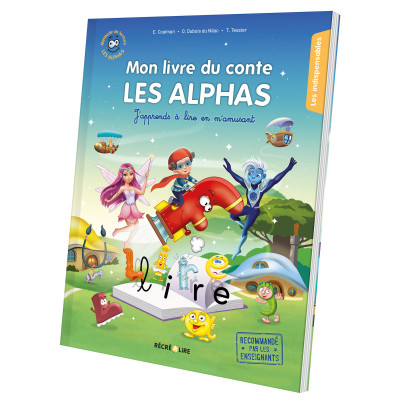 Mon livre du conte Les Alphas | La base ludique de la méthode de lecture
