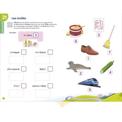 Mon cahier d’activités des sons complexes Les Alphas – 35 activités ludiques + 100 gommettes | Lecture dès 6 ans