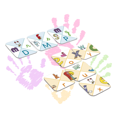 Mon Quatrimino des Alphas – Jeu éducatif pour apprendre les écritures scripte et cursive | Dès 5 ans