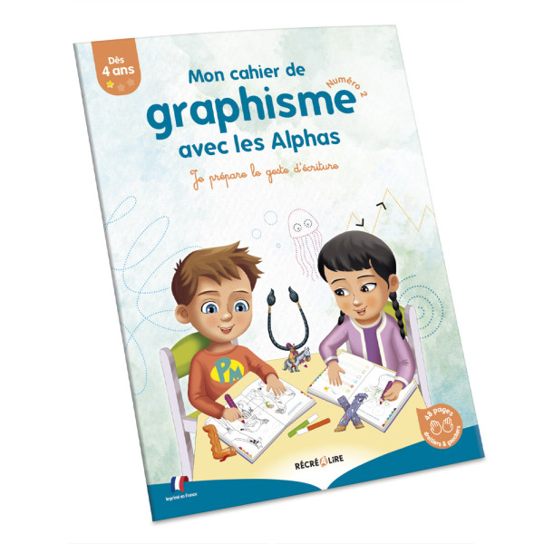 [ARTICLE DECLASSE] Mon cahier de graphisme Niveau 2 (dès 4 ans)