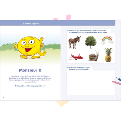 Cahier ABCdaire des Alphas | Phonèmes et lettres dès 4 ans | Méthode lecture Cahier ABCdaire des Alphas | Phonèmes et lettres dès 4 ans | Méthode lecture