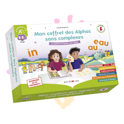 Coffret Alphas sons complexes | Lecture autonome | Sons in, ain, eau… Coffret Alphas sons complexes | Lecture autonome | Sons in, ain, eau…