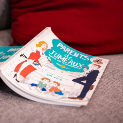 Parents de jumeaux, notre vie croustillante | Livre témoignage drôle et vrai | Muriel Herbert Parents de jumeaux, notre vie croustillante | Livre témoignage drôle et vrai | Muriel Herbert