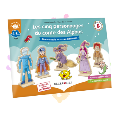 Figurines en bois Les Alphas – 5 personnages du conte dès 5 ans | Manipuler, imaginer, raconter Figurines en bois Les Alphas – 5 personnages du conte dès 5 ans | Manipuler, imaginer, raconter