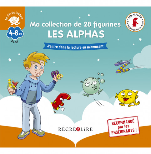 Ma Collection De 28 Figurines Les Alphas Apprendre à Lire GS