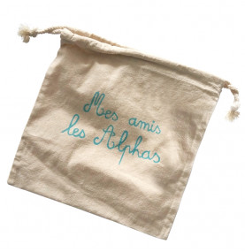 Sac en coton "Mes amis les...