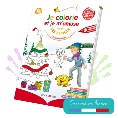 Cahier d’activités et de coloriage Les Alphas Spécial Noël – 26 activités ludiques dès 4 ans Cahier d’activités et de coloriage Les Alphas Spécial Noël – 26 activités ludiques dès 4 ans