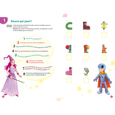 Mon coffret des Alphas transformés – Le lien entre personnages et lettres pour apprendre à lire dès 5 ans Mon coffret des Alphas transformés – Le lien entre personnages et lettres pour apprendre à lire dès 5 ans