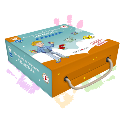 Figurines Les Alphas | Coffret 28 lettres pour apprendre à lire dès 4 ans Figurines Les Alphas | Coffret 28 lettres pour apprendre à lire dès 4 ans