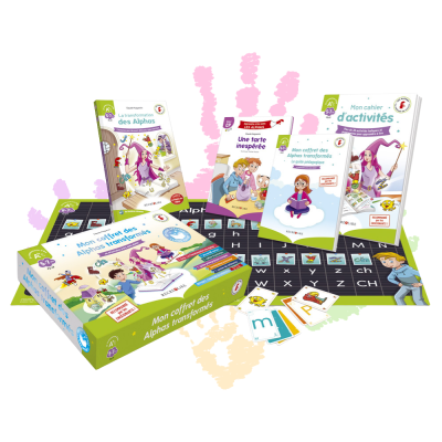 Coffret Alphas transformés Édition Spéciale [Reconditionné] + Livre offert | Apprendre à lire GS-CP