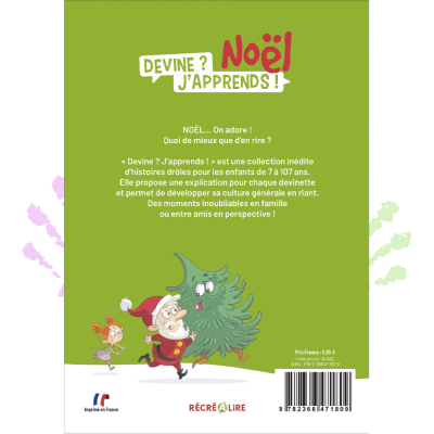 Devine ? J’apprends ! – Spécial Noël 🎄 | Livre d’humour et de devinettes dès 4 ans