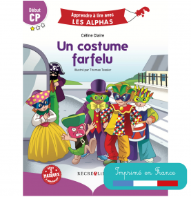 Première de couverture de Un costume farfelu avec vignette Imprimé en France