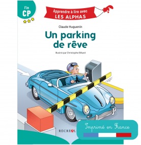 première de couverture d'un parking de rêve avec vignette imprimé en France