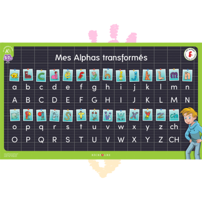 Coffret Alphas transformés Édition Spéciale [Reconditionné] + Livre offert | Apprendre à lire GS-CP