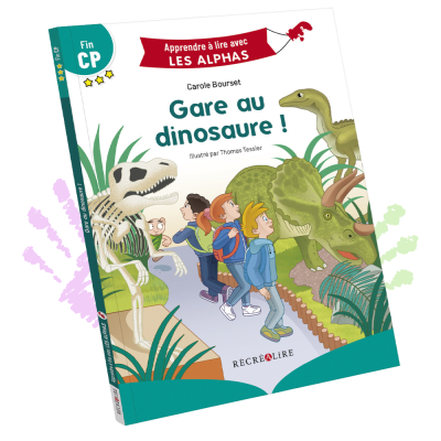 Gare au dinosaure ! | Lecture CP niveau 3 avec Les Alphas – Fin CP Gare au dinosaure ! | Lecture CP niveau 3 avec Les Alphas – Fin CP