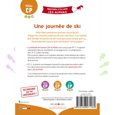 Une journée de ski | Lecture Les Alphas Milieu CP – Sons complexes Une journée de ski | Lecture Les Alphas Milieu CP – Sons complexes