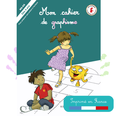Cahier de graphisme Les Alphas | 60 activités d’écriture dès 3 ans Cahier de graphisme Les Alphas | 60 activités d’écriture dès 3 ans