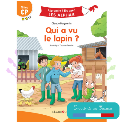 Qui a vu le lapin ? | Lecture CP niveau 2 avec Les Alphas – Milieu CP Qui a vu le lapin ? | Lecture CP niveau 2 avec Les Alphas – Milieu CP