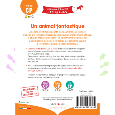 Un animal fantastique| Lecture CP Niveau 2 avec Les Alphas – Milieu CP