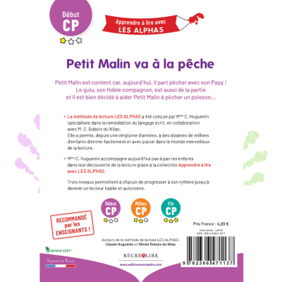 Petit Malin va à la pêche | Lecture CP – Niveau 1 Les Alphas Petit Malin va à la pêche | Lecture CP – Niveau 1 Les Alphas