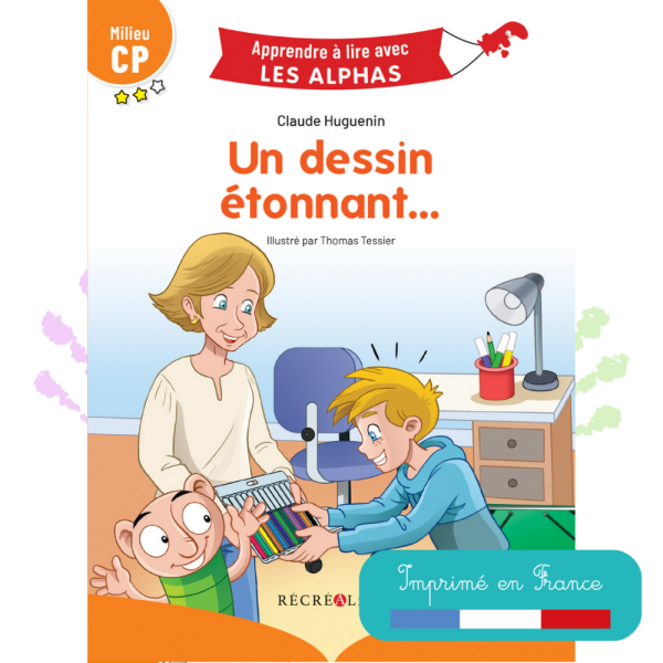 Un dessin étonnant… - Premières lectures Les Alphas Milieu CP dès 5 ans