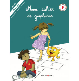 Couverture de face de mon cahier de graphisme