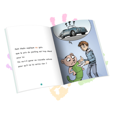 Un parking de rêve | Lecture CP Les Alphas Niveau 3 – Une surprise inattendue pour Petit Malin ! Un parking de rêve | Lecture CP Les Alphas Niveau 3 – Une surprise inattendue pour Petit Malin !