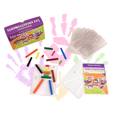 Les 6 plateaux d'encastrement + fiches GS – Méthode Cuisenaire pour découvrir les maths en maternelle Les 6 plateaux d'encastrement + fiches GS – Méthode Cuisenaire pour découvrir les maths en maternelle