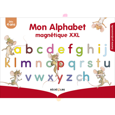 Alphabet magnétique XXL | Lettres aimantées géantes + 10 mots outils | Dès 4 ans Alphabet magnétique XXL | Lettres aimantées géantes + 10 mots outils | Dès 4 ans