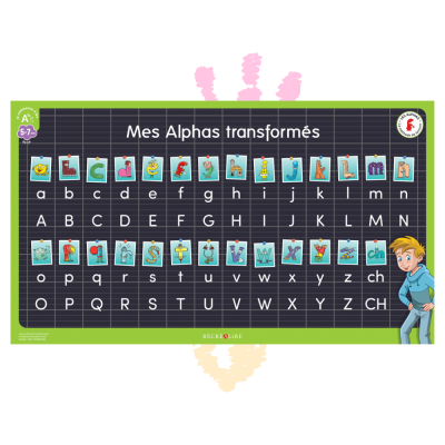Mon coffret des Alphas transformés | La méthode ludique pour apprendre à lire Mon coffret des Alphas transformés | La méthode ludique pour apprendre à lire