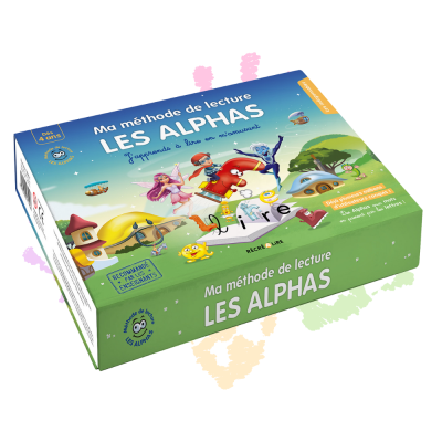 Ma méthode de lecture Les Alphas – Nouvelle édition | Coffret complet à prix doux Ma méthode de lecture Les Alphas – Nouvelle édition | Coffret complet à prix doux