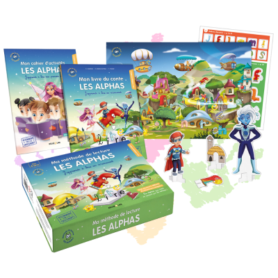 Ma méthode de lecture Les Alphas – Nouvelle édition | Coffret complet à prix doux Ma méthode de lecture Les Alphas – Nouvelle édition | Coffret complet à prix doux