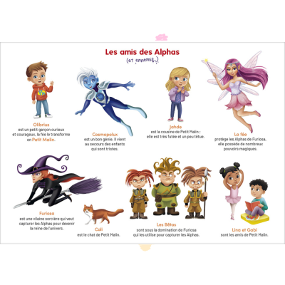 Les amis et ennemis des Alphas magnétiques XXL | Outil pédagogique dès 4 ans Les amis et ennemis des Alphas magnétiques XXL | Outil pédagogique dès 4 ans