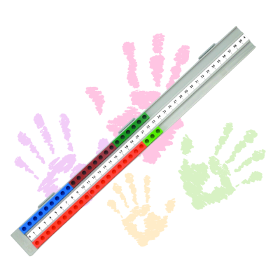 La latte des nombres - Accessoire Cuisenaire pour visualiser les opérations La latte des nombres - Accessoire Cuisenaire pour visualiser les opérations