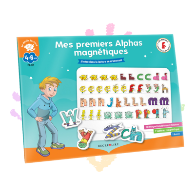 Mes premiers Alphas magnétiques – Kit d’écriture dès 4 ans [Reconditionné]