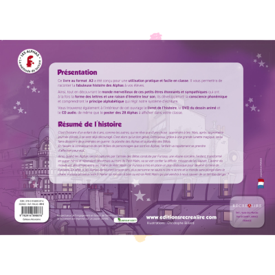 Le Grand Livre des Alphas méthode de lecture classes GS, CP