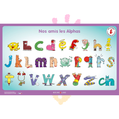 Le Grand Livre des Alphas méthode de lecture classes GS, CP