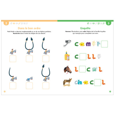 Mon cahier des Alphas – MISSION LECTURE