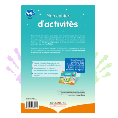 Déclic lecture Les Alphas | 35 activités ludiques + 100 gommettes Déclic lecture Les Alphas | 35 activités ludiques + 100 gommettes
