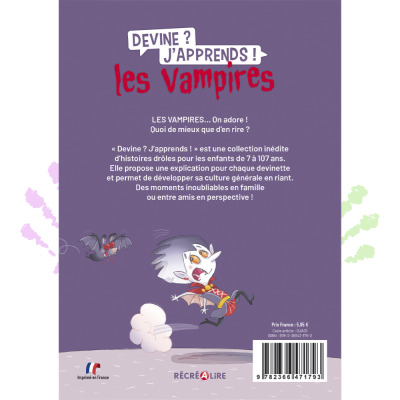 Devine ? J’apprends ! Les Vampires | Histoires drôles & culture dès 7 ans Devine ? J’apprends ! Les Vampires | Histoires drôles & culture dès 7 ans