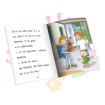 Jouons du violon ! | Lecture CP Niveau 2 – Les Alphas – Sons complexes