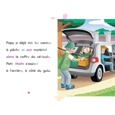Petit Malin va à la pêche | Lecture CP – Niveau 1 Les Alphas