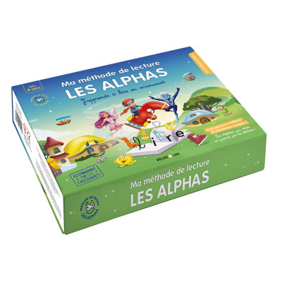 Ma méthode de lecture Les Alphas – Nouvelle édition  | Coffret complet à prix doux