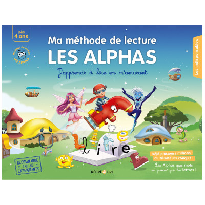 Ma méthode de lecture Les Alphas – Nouvelle édition  | Coffret complet à prix doux