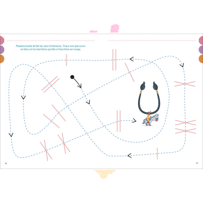 Cahier de graphisme niveau 1 Les Alphas | Premiers tracés dès 3 ans