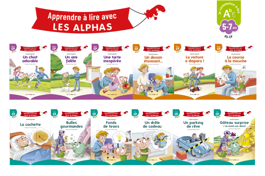 Notre nouvelle collection « Apprendre à lire avec LES ALPHAS » - Editions  Récréalire