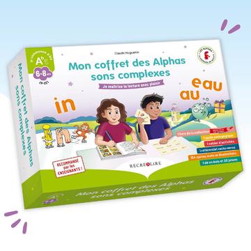 🚨 NOUVEAUTÉ ! MON COFFRET DES ALPHAS SONS COMPLEXES

Le coffret tout-en-un pour maîtriser la dernière étape de la pédagogie des Alphas : les sons complexes et leurs différentes orthographes 🤓

Grâce au référentiel, l’enfant découvre les saynètes des sons complexes et comprend pourquoi 2 Alphas ensemble produisent un nouveau son.

Une fois les histoires connues, plusieurs jeux et activités sont proposés pour consolider ces nouvelles compétences 💪

Enfin, pour s’entraîner à lire en toute autonomie, le livre « Un animal fantastique » de notre collection de lectures pour le CP s’est glissé dans le coffret ! 📚
•
•
#lesalphas #apprendrealire #sonscomplexes #lecturecp