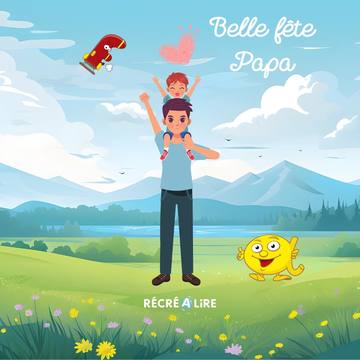 Une très belle fête à tous les papas !
Et une pensée pour Olivier Dubois du Nilac, le papa des  #lesalphas #apprendrealire #pedagogie #pédagogie #apprendreautrement #lecture
Editions Récréalire