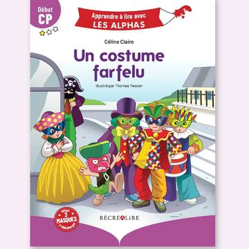 NOUVEAUTÉ LECTURE 📖 Un titre niveau début CP dans l’univers chatoyant du carnaval avec nos héros préférés Petit Malin, Noémie et le gulu ! 

En bonus dans ce titre : les masques des personnages à télécharger gratuitement pour les décorer et les porter lors du carnaval 🎭
•
•
#lesalphas #carnaval #deguisement #lectureenfant #mardigras